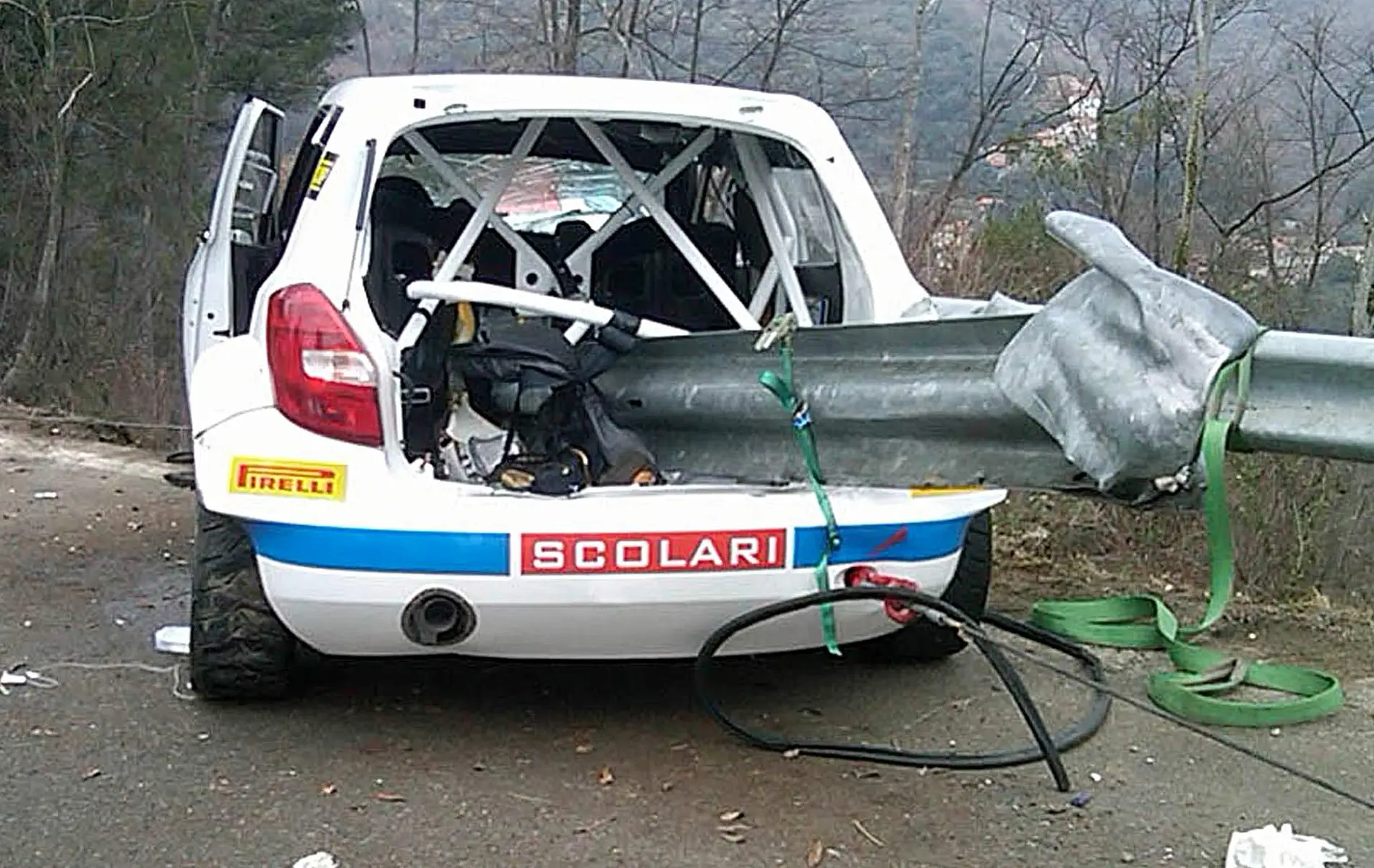 Robert Kubica Rally Crash 2011