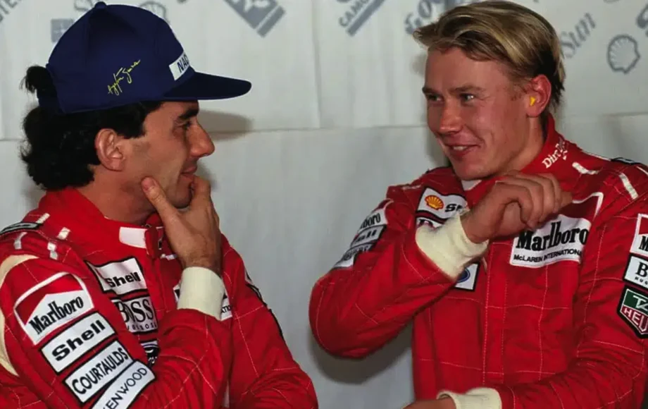 Senna and Hakkinen McLaren