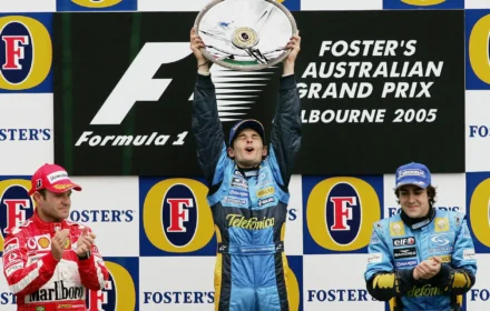 2005 Australian GP Podium
