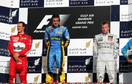 2006 Bahrain Grand Prix Podium