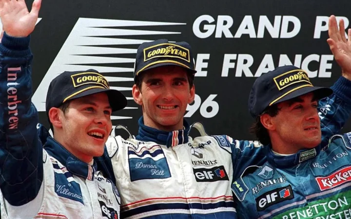 1996 Franch GP Podium