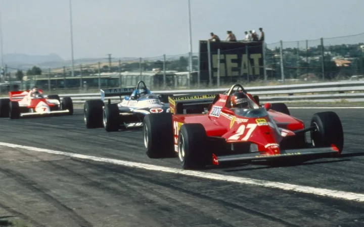 Gilles Villeneuve Ferrari 1981 Spanish Grand Prix