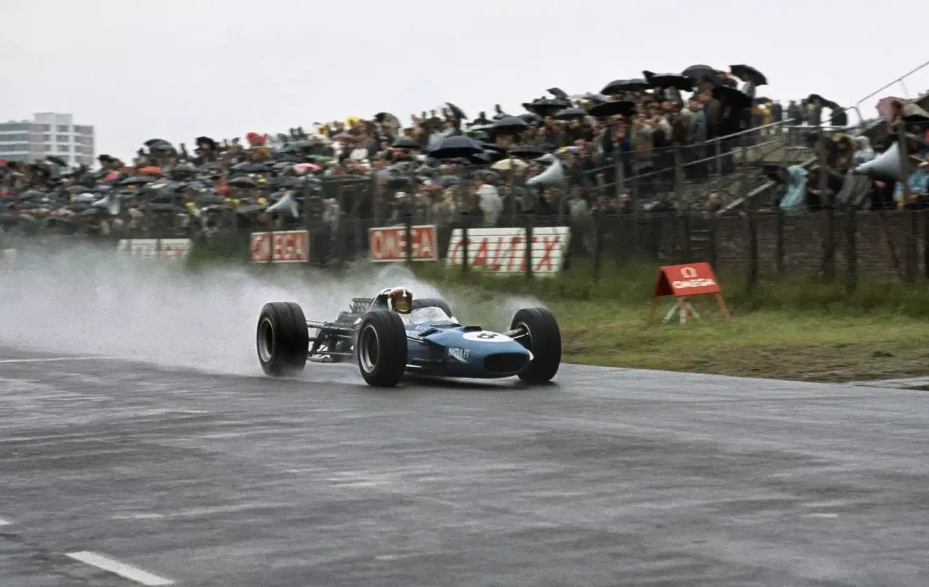Jackie Stewart Matra 1968 Dutch Grand Prix