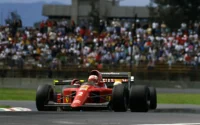 Nigel Mansell Ferrari 1990 Mexican Grand Prix