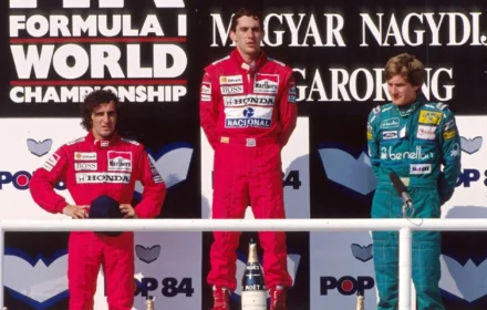 1988 Hungarian Grand Prix Podium