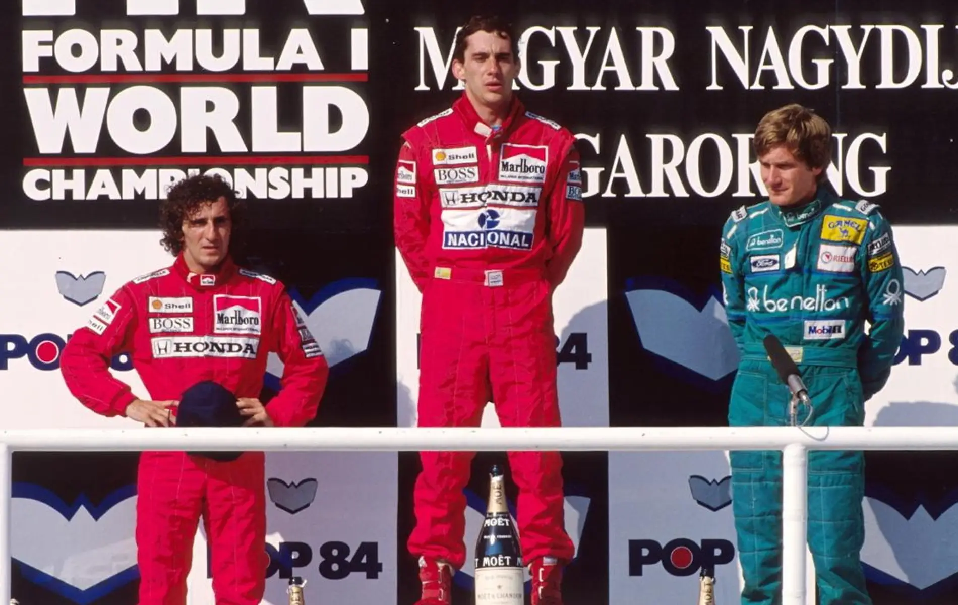1988 Hungarian Grand Prix Podium