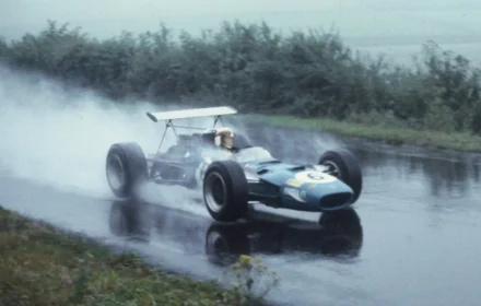 Stewart's Matra at the Nürburgring, 1968