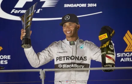 2014 Singapore Grand Prix Lewis Hamilton Mercedes