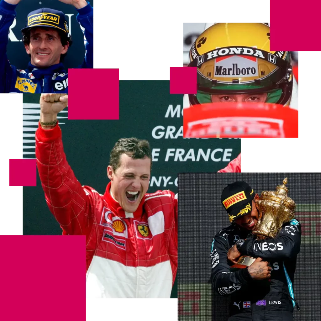 Perbandingan statistik pembalap f1 terhebat sepanjang masa