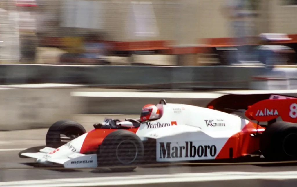 Nikki Lauda McLaren MP4-2 1984 Dallas