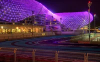 Yas Marina Circuit in Abu Dhabi, United Arab Emirates