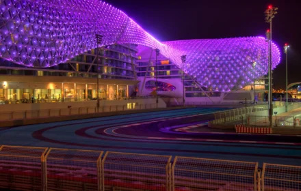 Yas Marina Circuit in Abu Dhabi, United Arab Emirates