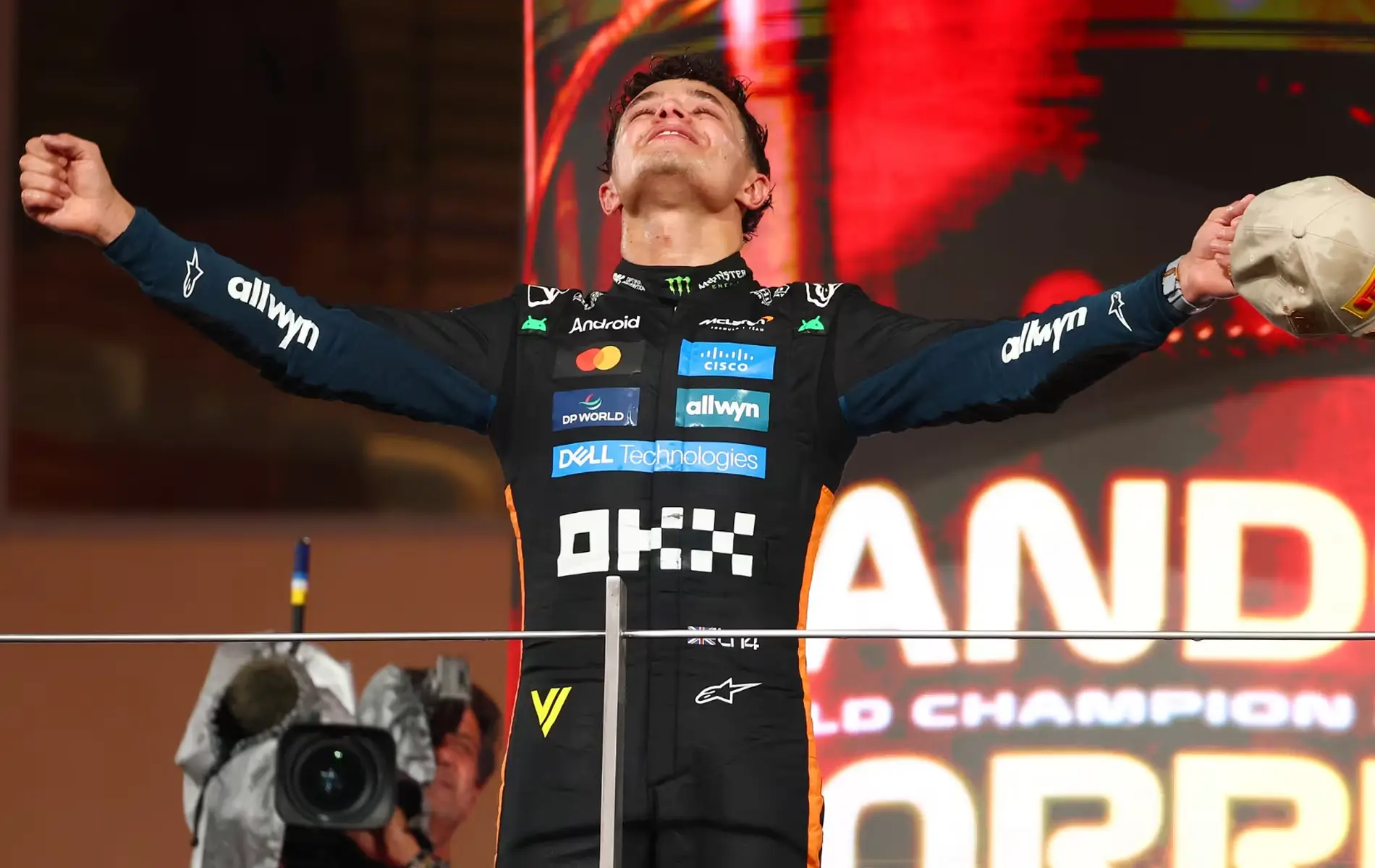 Lando Norris 2025 Abu Dhabi Grand Prix
