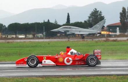 Michael Schumacher Eurofighter Typhoon