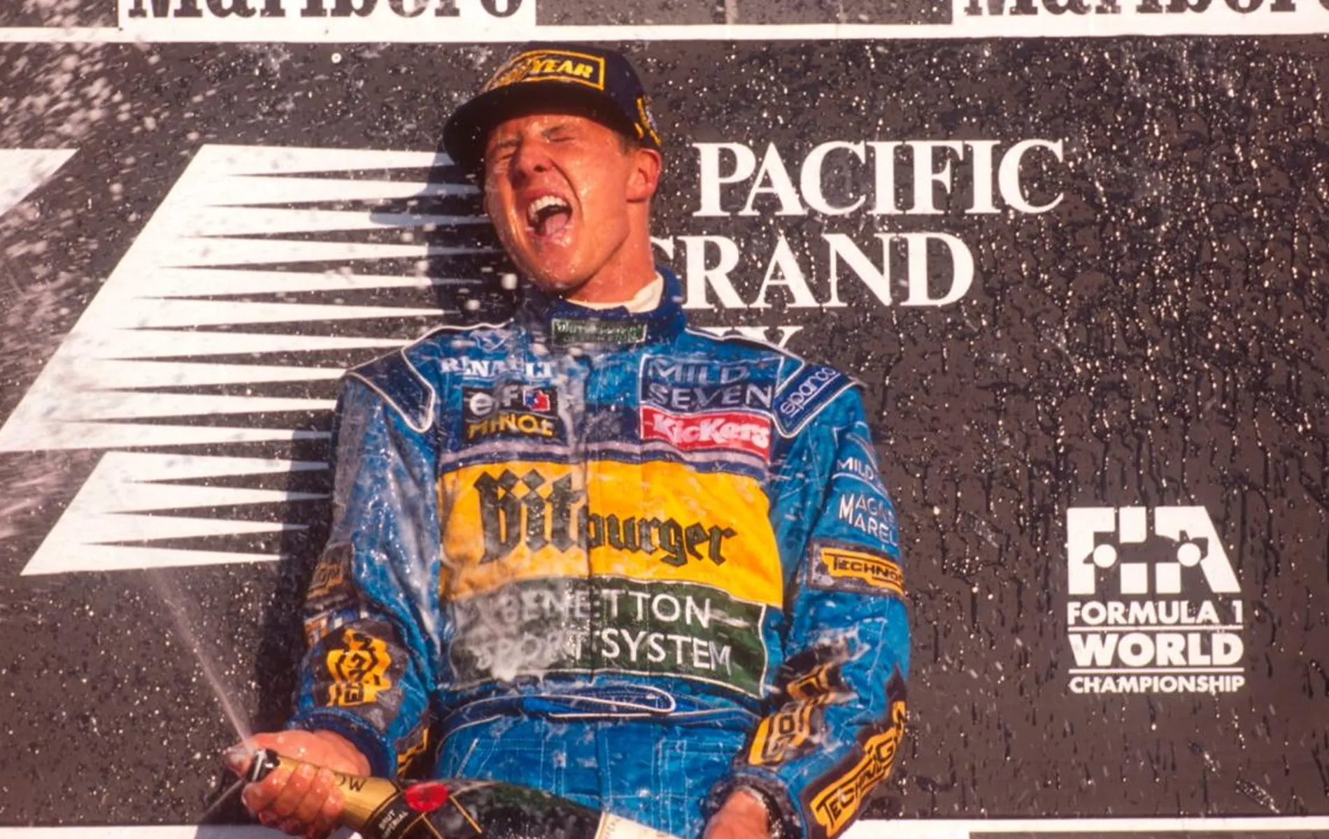 1995 Pacific Grand Prix Schumacher