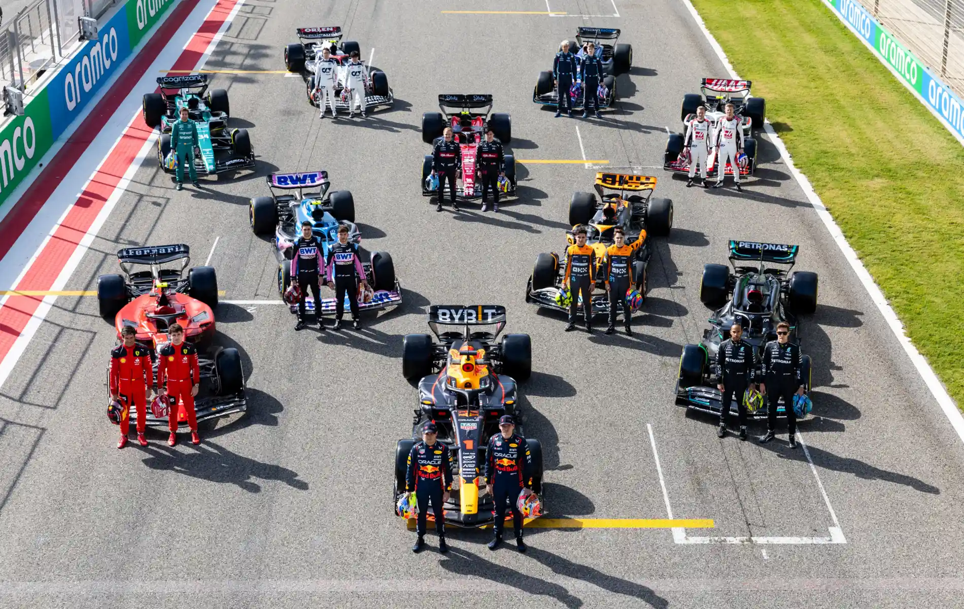 2023 F1 Cars and Drivers
