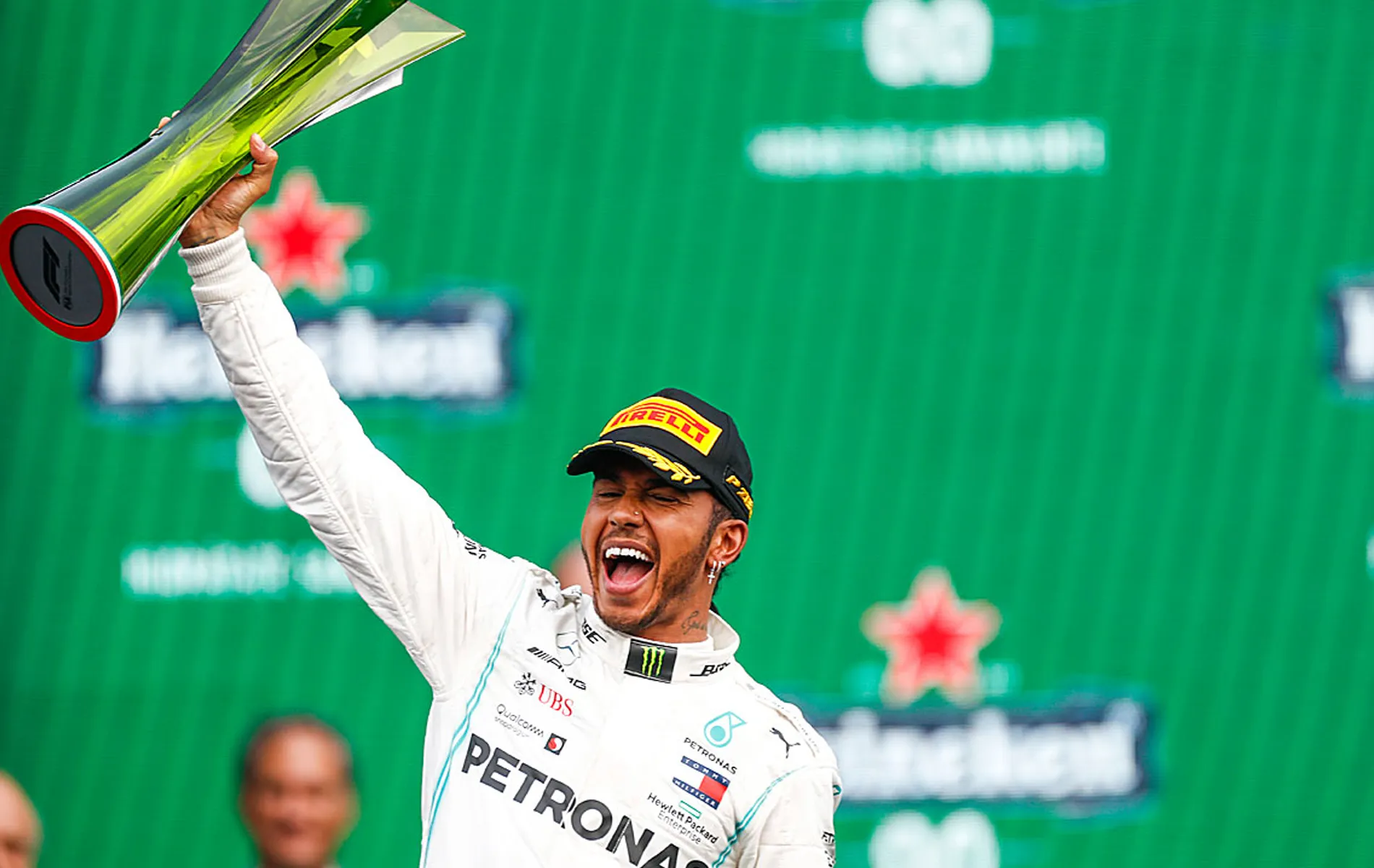 Lewis Hamilton wins the 2019 Mexican Grand Prix