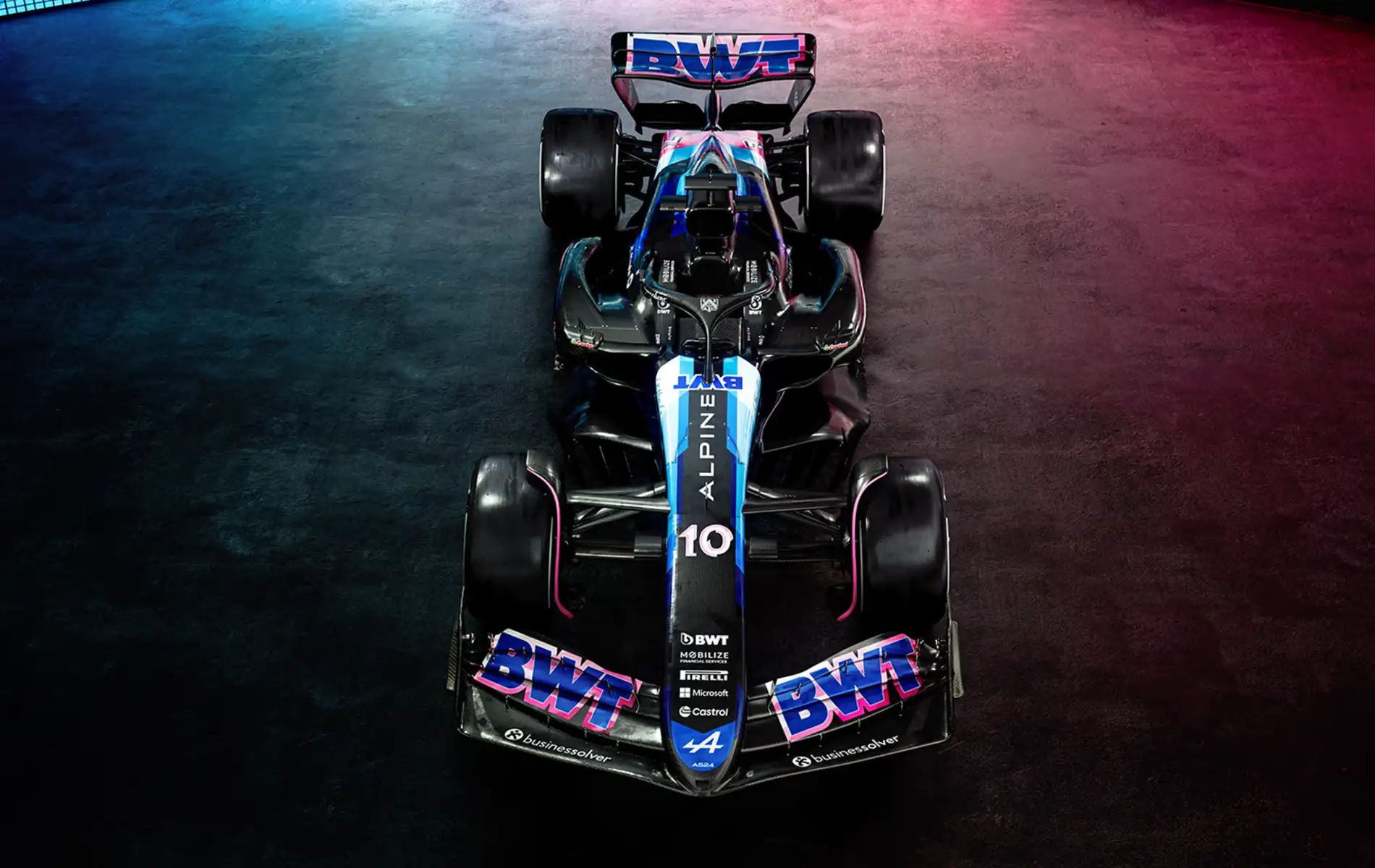 Alpine 2024 F1 Car Livery