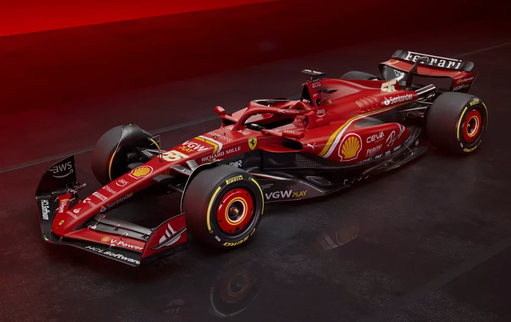 Ferrari SF-24 2024 F1 Car Livery