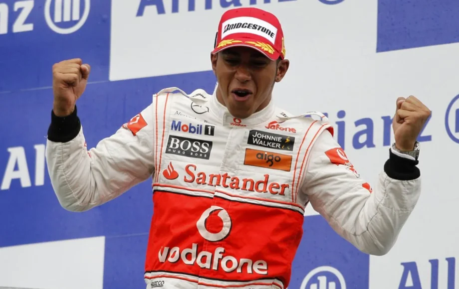 2010 Belgian Grand Prix Lewis