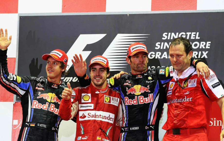2010 Singapore Grand Prix Alonso