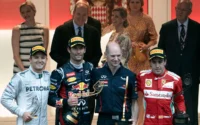 2012 Monaco Grand Prix Webber