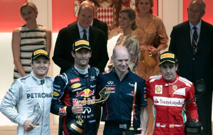 2012 Monaco Grand Prix Webber