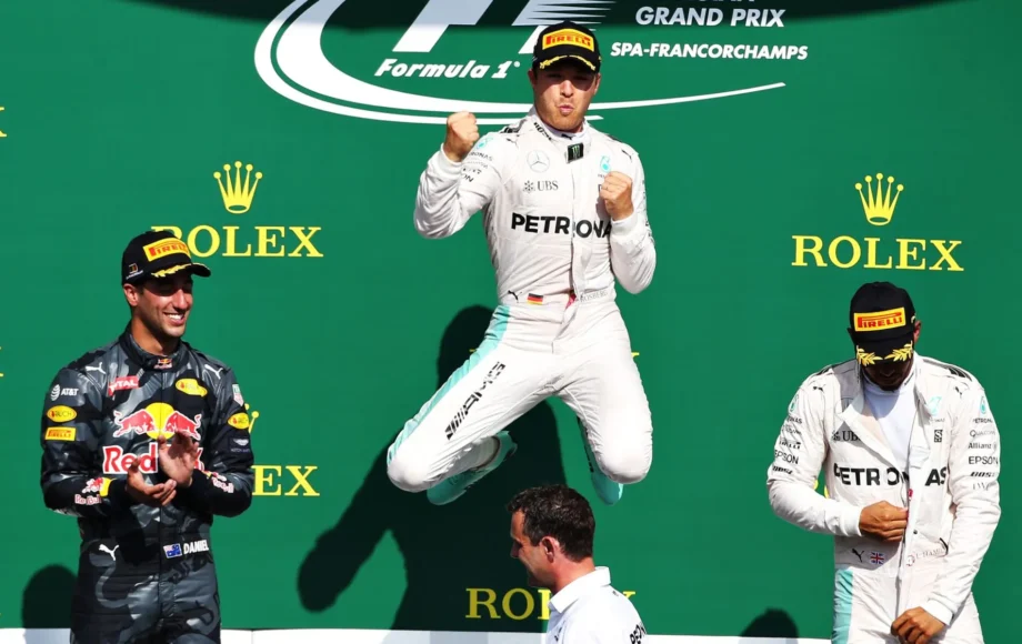 2016 Belgian Grand Prix Nico