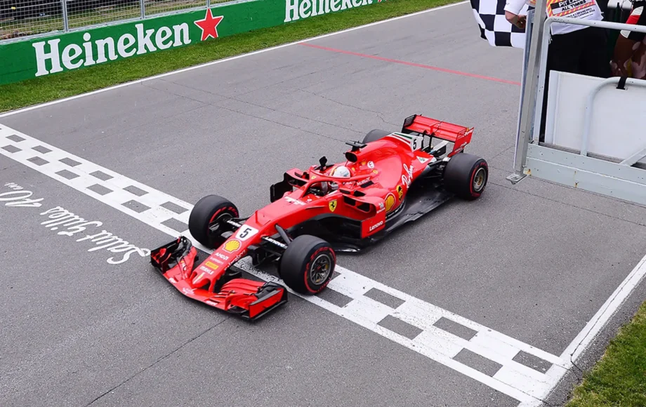 2018 Canadian Grand Prix Seb Winner
