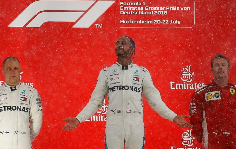 2018 German Grand Prix Lewis Winner