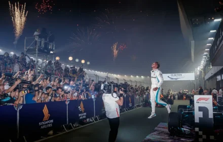 2018 Singapore Grand Prix Lewis Winner