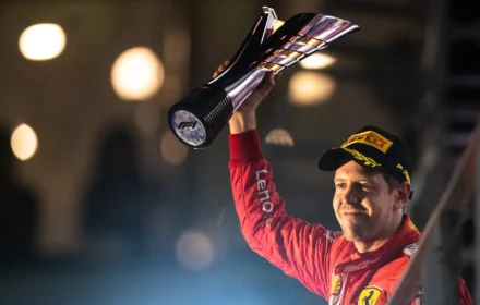 2019 Singapore Grand Prix Seb Winner