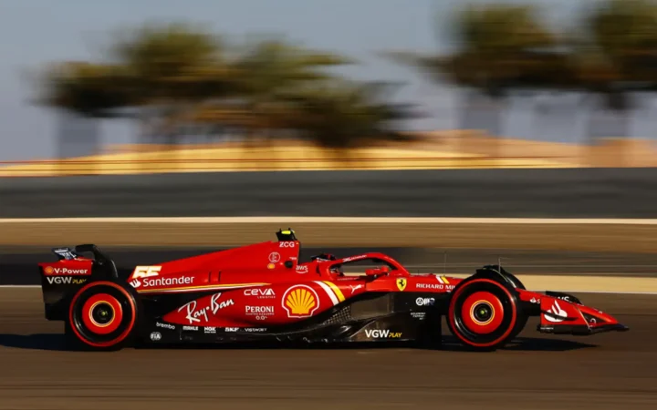 Carlos Sainz FP3 2024 Bahrain Grand Prix