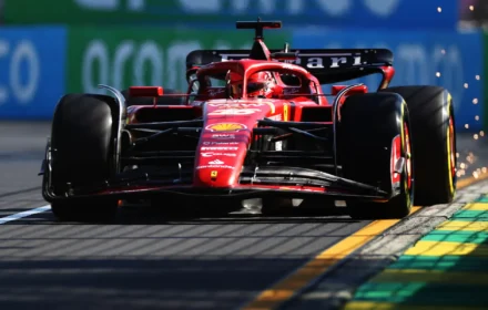 Charles Leclerc Ferrari FP2 2024 Australian Grand Prix