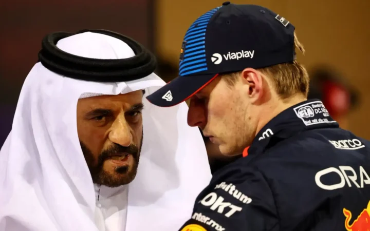 Mohammed Bin Sulayem With Max Verstappen