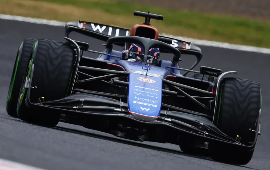 Albon took to the track in FP2 for the 2024 Japanese Grand Prix