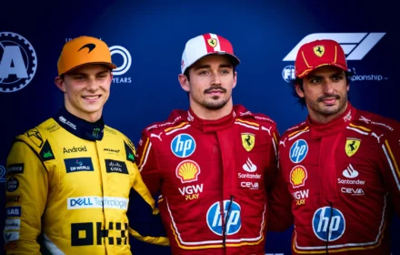 Charles Leclerc Ferrari Qualifying Pole 2024 Monaco Grand Prix