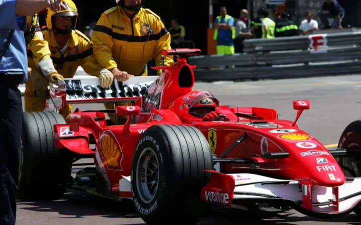 Michael Schumacher's Rascasse antics