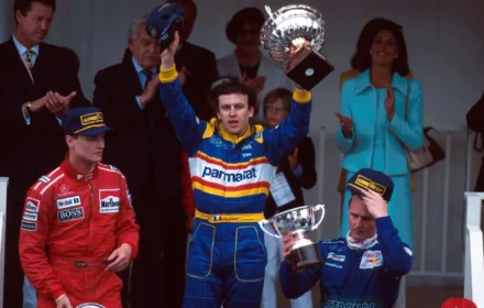 Oliver Panis wins the 1996 Monaco Grand Prix
