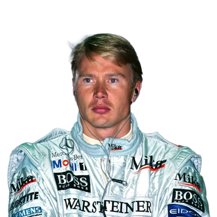 mika hakkinen mclaren headshot