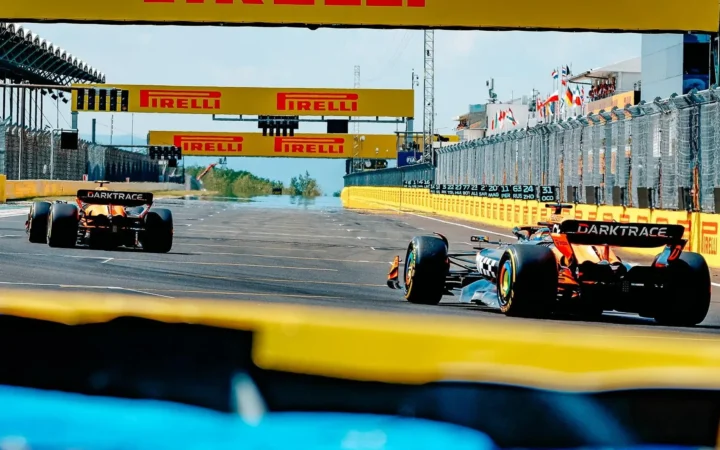 Oscar Piastri P1 Lando Norris P2 McLaren 2024 Hungarian Grand Prix