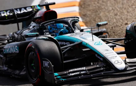 George Russell 63 Mercedes 2024 Dutch Grand Prix FP2