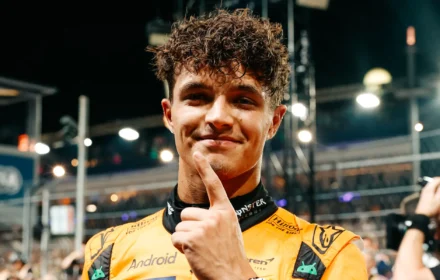 Lando Norris McLaren 2024 Singapore Grand Prix Qualifying