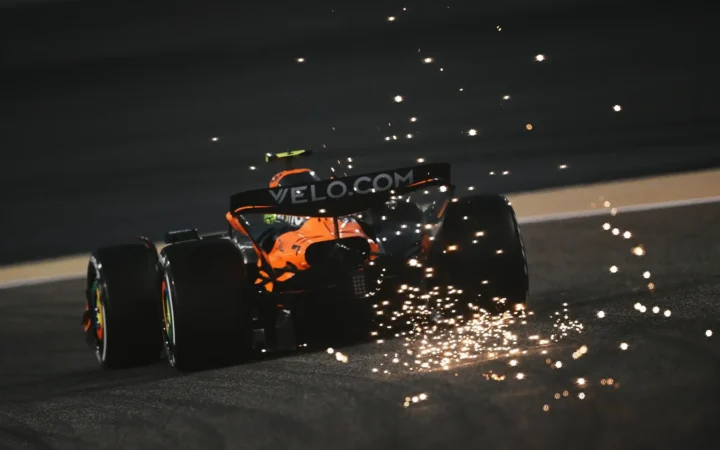 Lando Norris McLaren 2025 Bahrain GP FP2