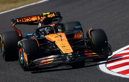 Lando Norris McLaren 2025 Japanese GP FP1