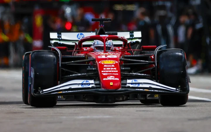 Charles Leclerc Ferrari 2025 Monaco GP FP1