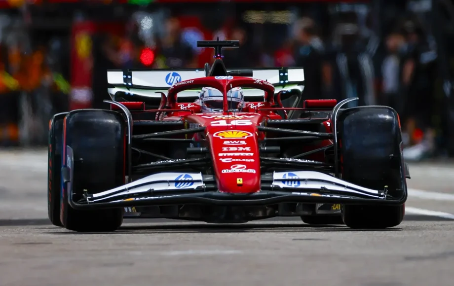 Charles Leclerc Ferrari 2025 Monaco GP FP1