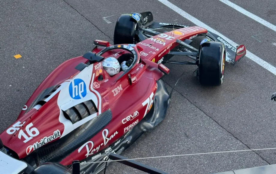 Charles Leclerc Ferrari 2025 Monaco GP FP2