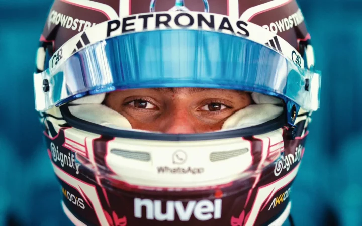 Kimi Antonelli Mercedes 2025 Miami GP Sprint Qualifying