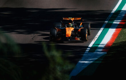 Lando Norris McLaren 2025 Emilia Romagna GP FP3